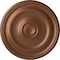 Ekena Millwork Devon Ceiling Medallion (Fits Canopies up to 3 5/8"), 15 3/4"OD x 1 1/2"P, Polished Copper CM15DEPOS - alternate 1
